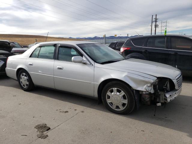 1G6KD57Y13U254371 - 2003 CADILLAC DEVILLE SILVER photo 4