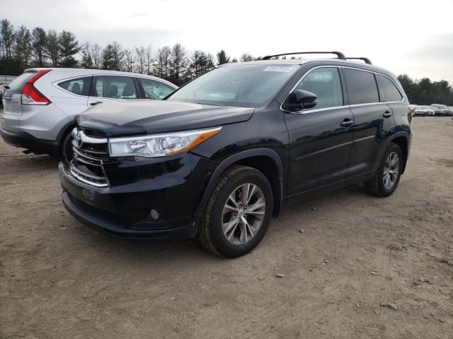 5TDJKRFH3FS087561 - 2015 TOYOTA HIGHLANDER XLE GRAY photo 1