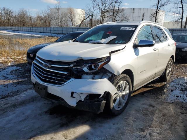 3GNAXXEV7MS175591 - 2021 CHEVROLET EQUINOX PREMIER WHITE photo 1