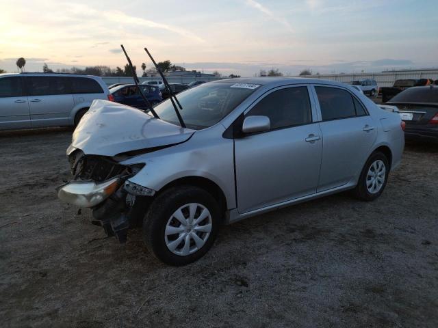 1NXBU4EE9AZ237245 - 2010 TOYOTA COROLLA BASE SILVER photo 1