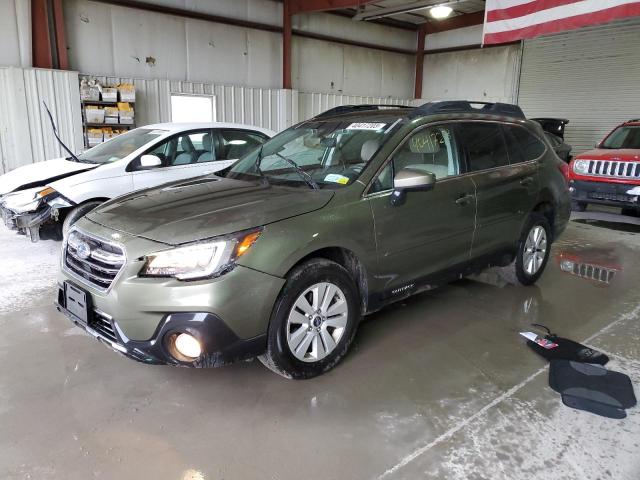 4S4BSAFC7K3385385 - 2019 SUBARU OUTBACK 2.5I PREMIUM GREEN photo 1