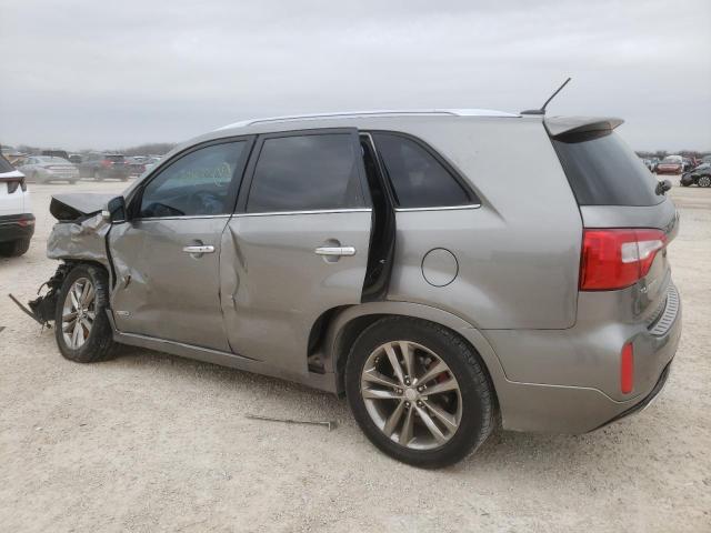 5XYKWDA75EG459522 - 2014 KIA SORENTO SX GRAY photo 2