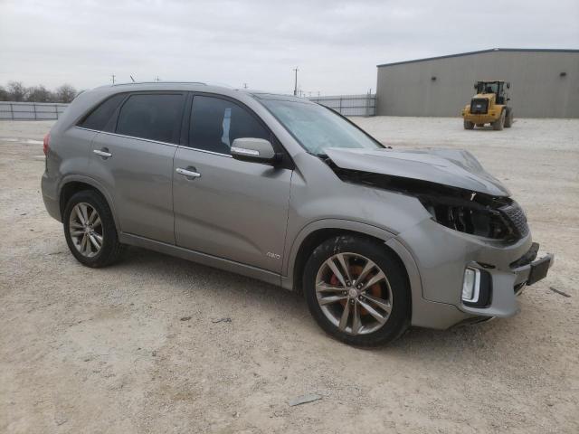 5XYKWDA75EG459522 - 2014 KIA SORENTO SX GRAY photo 4