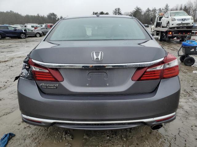 1HGCR2E76GA211567 - 2016 HONDA ACCORD EX GRAY photo 6