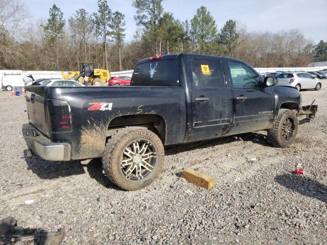 2GCEK13C271559432 - 2007 CHEVROLET SILVERADO K1500 CREW CAB BLACK photo 3