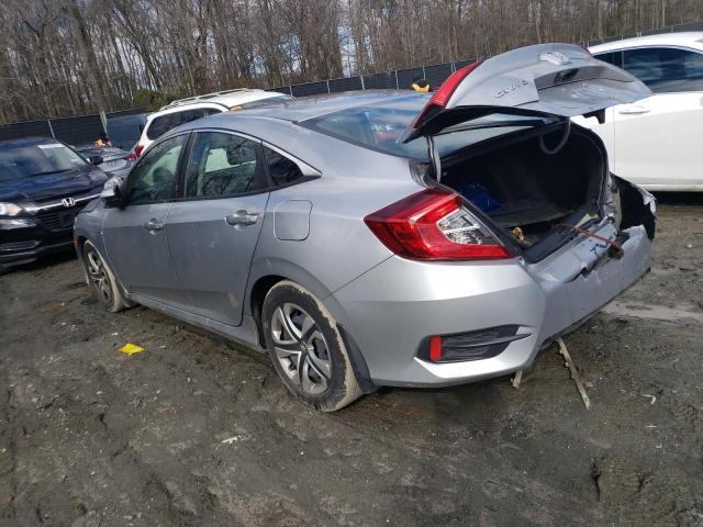 2HGFC2F53HH500095 - 2017 HONDA CIVIC LX SILVER photo 2