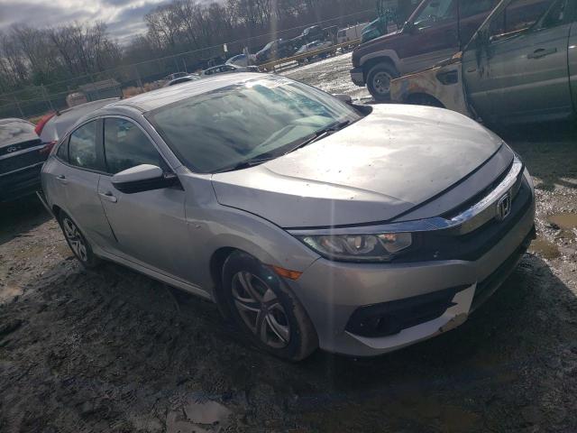 2HGFC2F53HH500095 - 2017 HONDA CIVIC LX SILVER photo 4