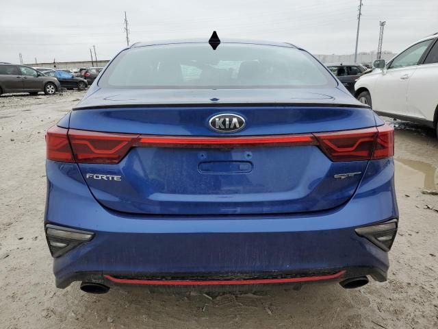 3KPF44AC5LE169456 - 2020 KIA FORTE GT BLUE photo 6