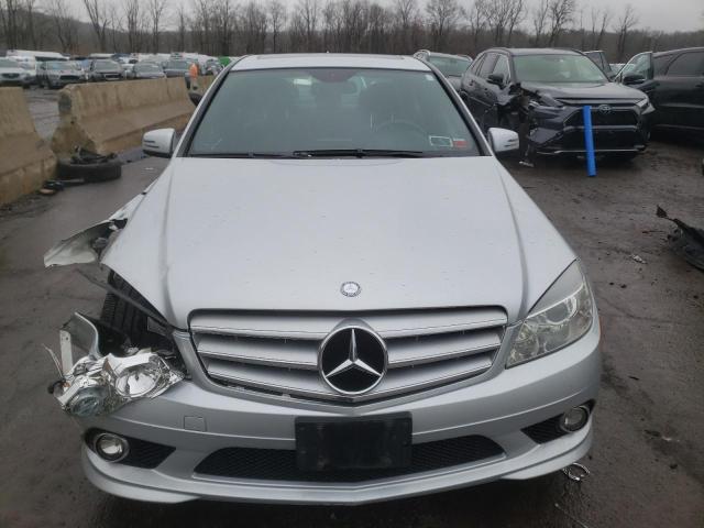 WDDGF8BB6AF401003 - 2010 MERCEDES-BENZ C 300 4MATIC SILVER photo 5