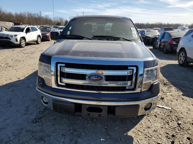 1FTFW1CF4DKD41104 - 2013 FORD F150 SUPERCREW BLUE photo 5