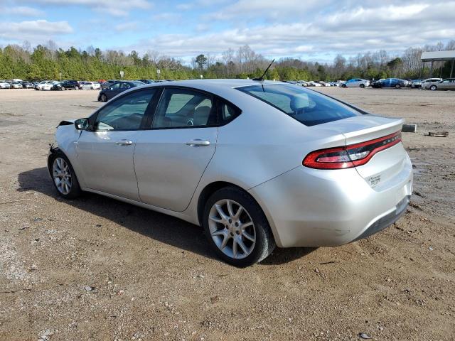 1C3CDFBA0DD318603 - 2013 DODGE DART SXT SILVER photo 2