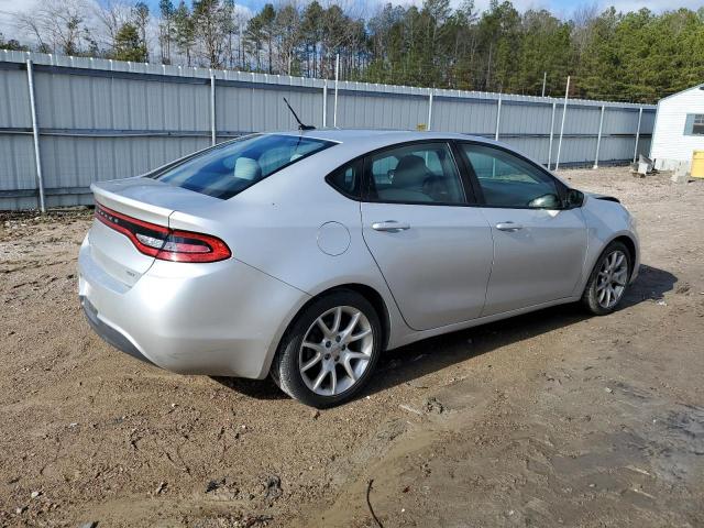 1C3CDFBA0DD318603 - 2013 DODGE DART SXT SILVER photo 3