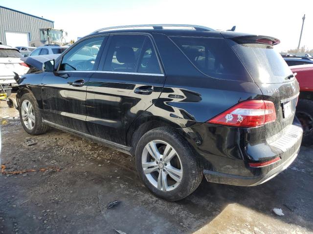 4JGDA5HBXDA137363 - 2013 MERCEDES-BENZ ML 350 4MATIC BLACK photo 2