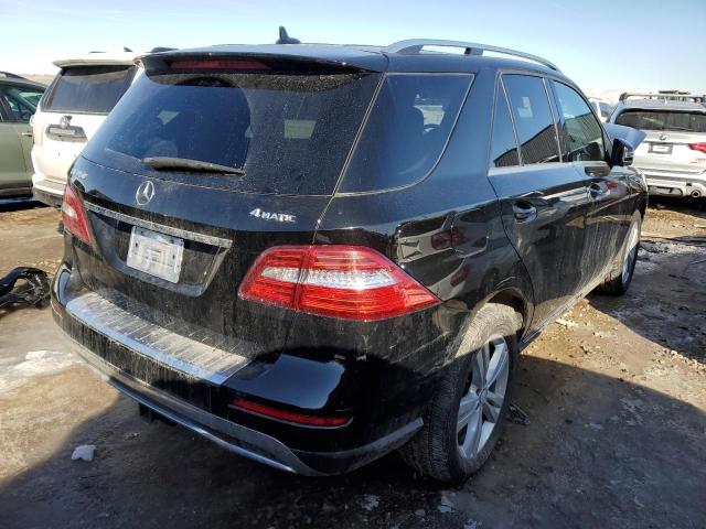 4JGDA5HBXDA137363 - 2013 MERCEDES-BENZ ML 350 4MATIC BLACK photo 3