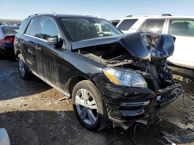 4JGDA5HBXDA137363 - 2013 MERCEDES-BENZ ML 350 4MATIC BLACK photo 4