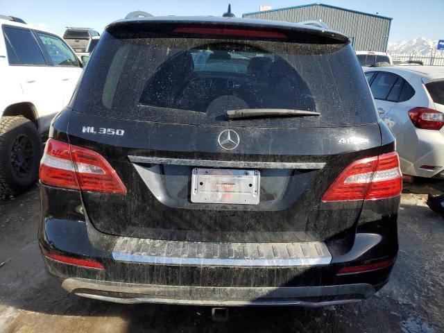 4JGDA5HBXDA137363 - 2013 MERCEDES-BENZ ML 350 4MATIC BLACK photo 6