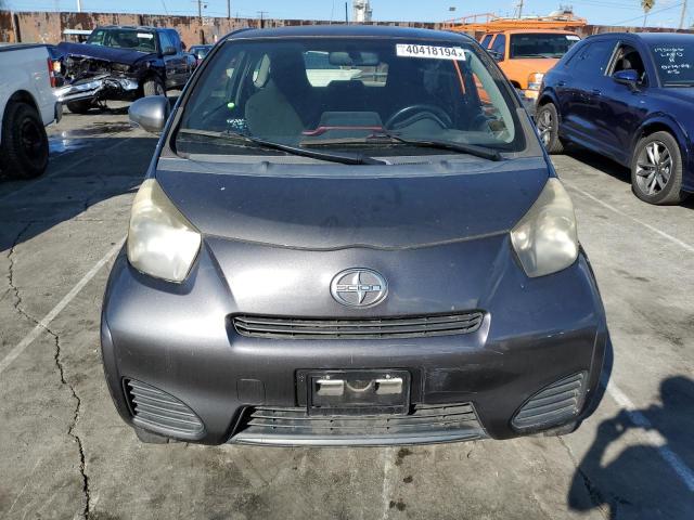 JTNJJXB09DJ022808 - 2013 TOYOTA SCION IQ GRAY photo 5