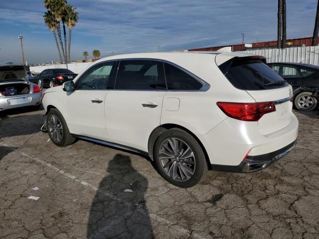 5J8YD3H51KL001797 - 2019 ACURA MDX TECHNOLOGY WHITE photo 2