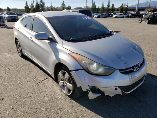 KMHDH4AE1DU850533 - 2013 HYUNDAI ELANTRA GLS SILVER photo 4