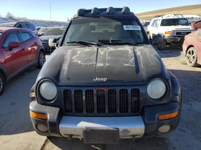 1J8GL38K23W546306 - 2003 JEEP LIBERTY RENEGADE BLACK photo 5