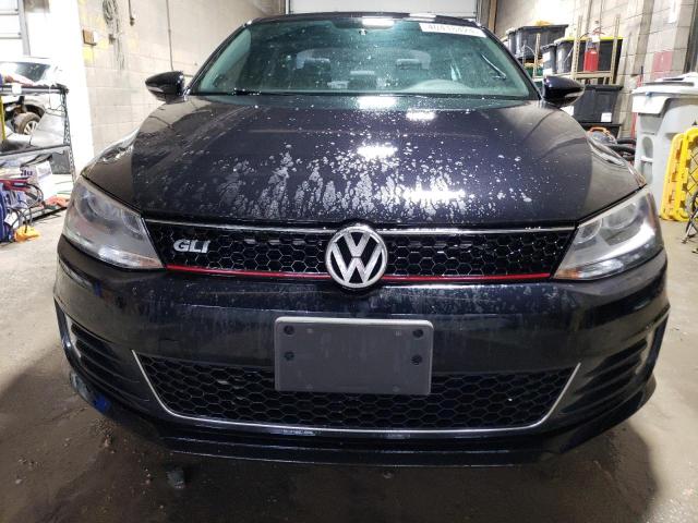 3VW5S7AJXEM325496 - 2014 VOLKSWAGEN JETTA GLI BLUE photo 5