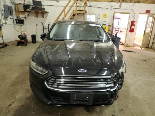 3FA6P0H78GR315247 - 2016 FORD FUSION SE BLACK photo 5