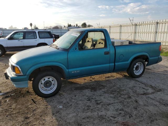 1GCCS14Z2S8193780 - 1995 CHEVROLET S TRUCK S10 TURQUOISE photo 1