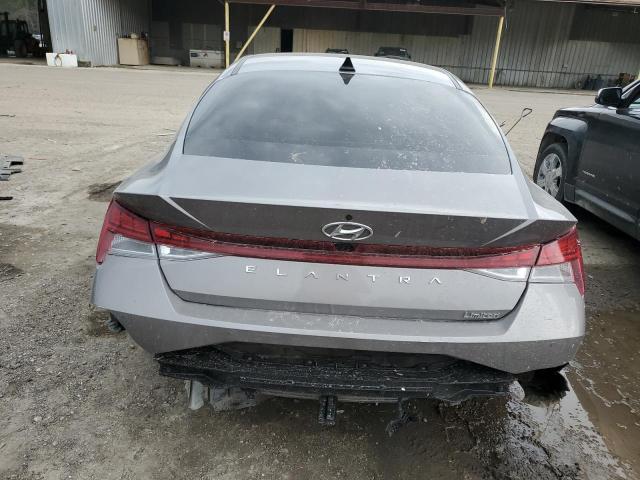 KMHLP4AG0NU332673 - 2022 HYUNDAI ELANTRA LIMITED GRAY photo 6