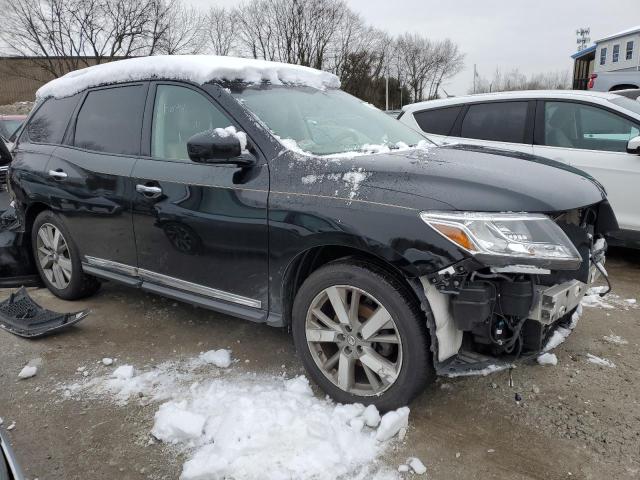 5N1AR2MN8DC608781 - 2013 NISSAN PATHFINDER S BLACK photo 4