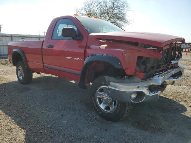 3D7KS26D26G155443 - 2006 DODGE RAM 2500 ST RED photo 4