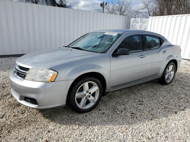 1C3CDZAB0DN702922 - 2013 DODGE AVENGER SE SILVER photo 1