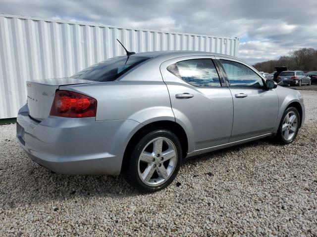 1C3CDZAB0DN702922 - 2013 DODGE AVENGER SE SILVER photo 3