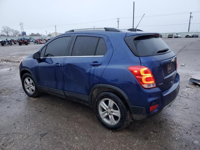 3GNCJLSB3HL145274 - 2017 CHEVROLET TRAX 1LT BLUE photo 2