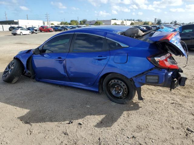 2HGFC2F80KH577055 - 2019 HONDA CIVIC SPORT BLUE photo 2