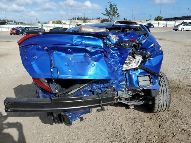 2HGFC2F80KH577055 - 2019 HONDA CIVIC SPORT BLUE photo 6