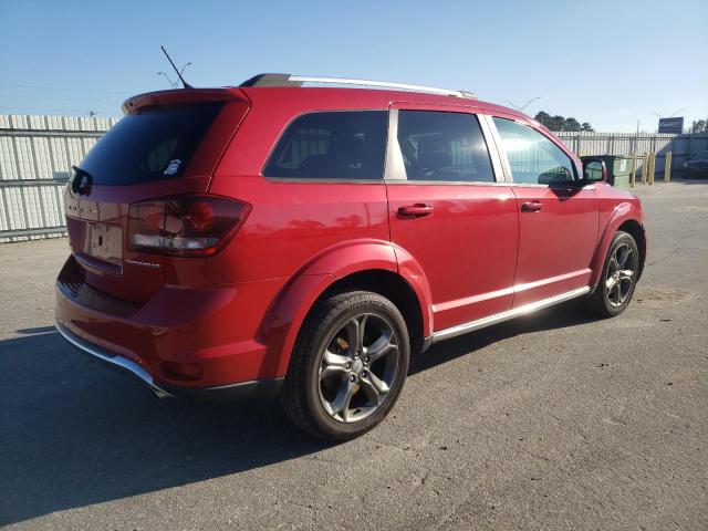 3C4PDCGG9GT108234 - 2016 DODGE JOURNEY CROSSROAD RED photo 3