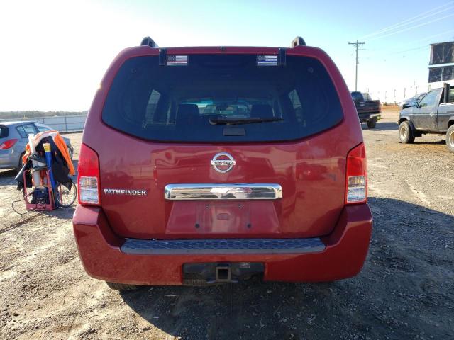 5N1AR18WX6C652667 - 2006 NISSAN PATHFINDER LE 红色 照片 6
