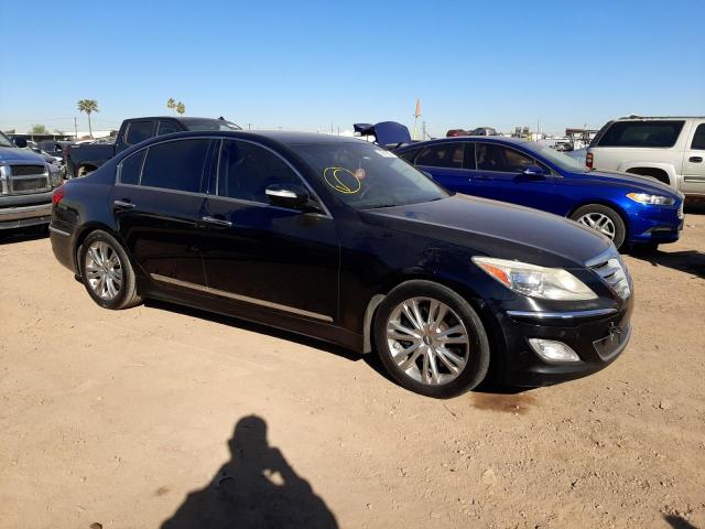 KMHGC4DF4CU176991 - 2012 HYUNDAI GENESIS 4.6L BLACK photo 4