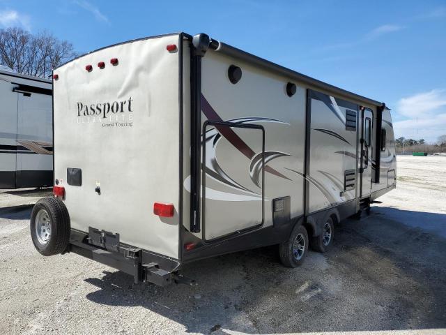 4YDT27723FT415454 - 2015 KEYSTONE PASSPORT BEIGE photo 4