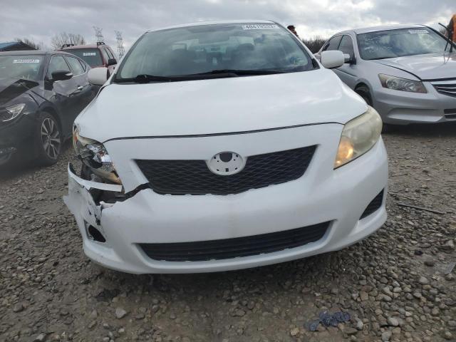 JTDBL40E899079168 - 2009 TOYOTA COROLLA BASE WHITE photo 5