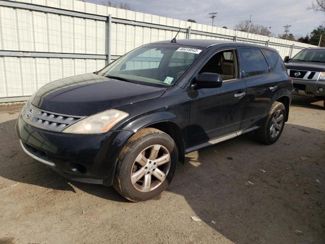 JN8AZ08TX6W416267 - 2006 NISSAN MURANO SL BLACK photo 1