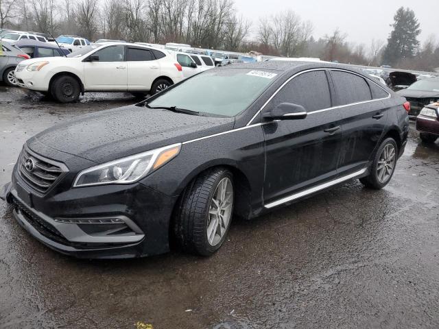 5NPE34AB3HH546990 - 2017 HYUNDAI SONATA SPORT BLACK photo 1