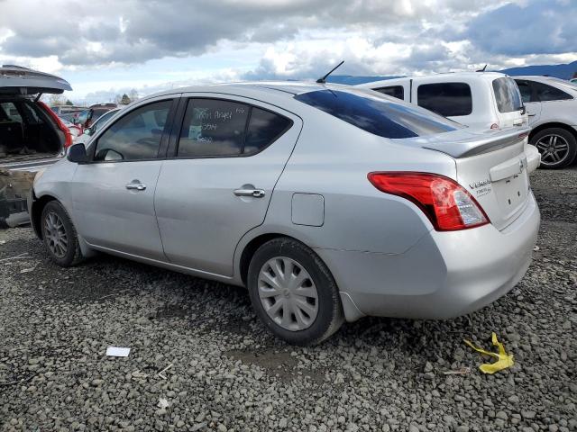 3N1CN7AP8EL804837 - 2014 NISSAN VERSA S SILVER photo 2