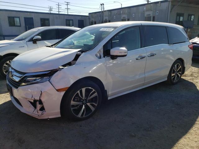 5FNRL6H97KB105739 - 2019 HONDA ODYSSEY ELITE WHITE photo 1