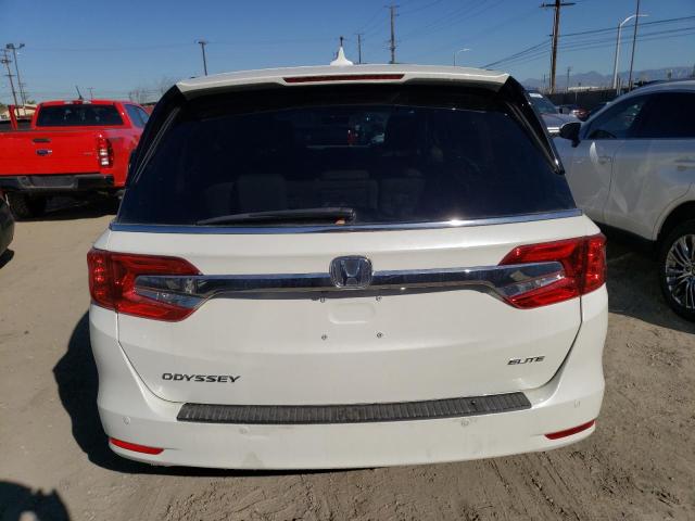 5FNRL6H97KB105739 - 2019 HONDA ODYSSEY ELITE Weiß Foto 6