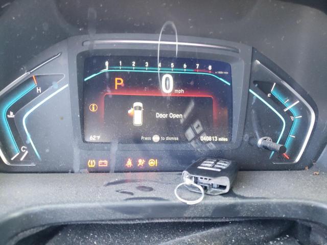 5FNRL6H97KB105739 - 2019 HONDA ODYSSEY ELITE Weiß Foto 9