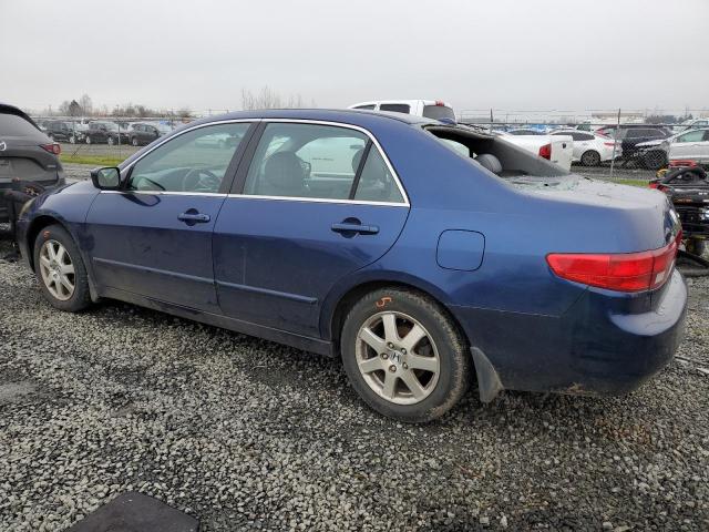 1HGCM66585A036514 - 2005 HONDA ACCORD EX BLUE photo 2