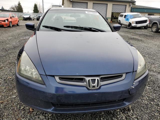 1HGCM66585A036514 - 2005 HONDA ACCORD EX BLUE photo 5