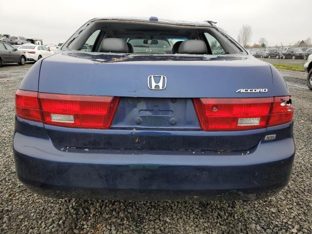 1HGCM66585A036514 - 2005 HONDA ACCORD EX BLUE photo 6