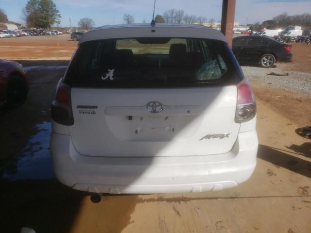 2T1KR32E57C658504 - 2007 TOYOTA COROLLA MA XR WHITE photo 6